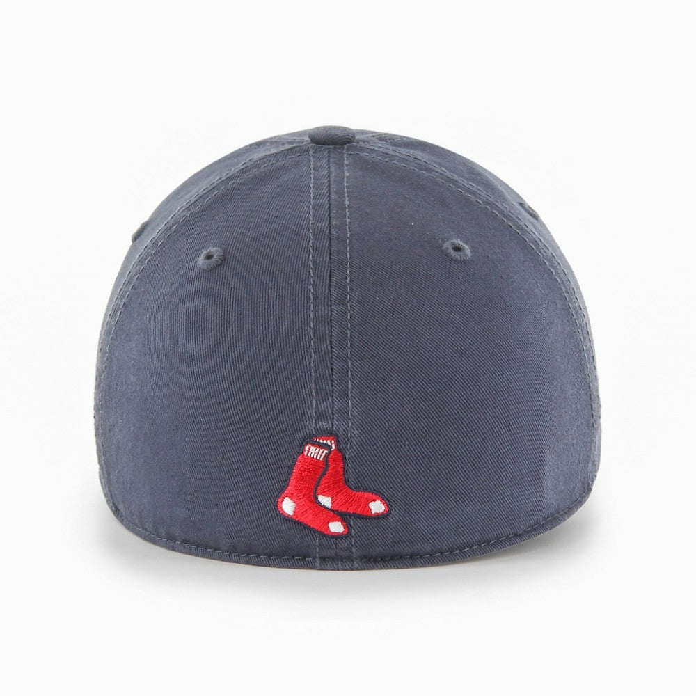 Boston Red Sox Primary Team Logo David Ortiz #34 Fitted Franchise Hat Blue