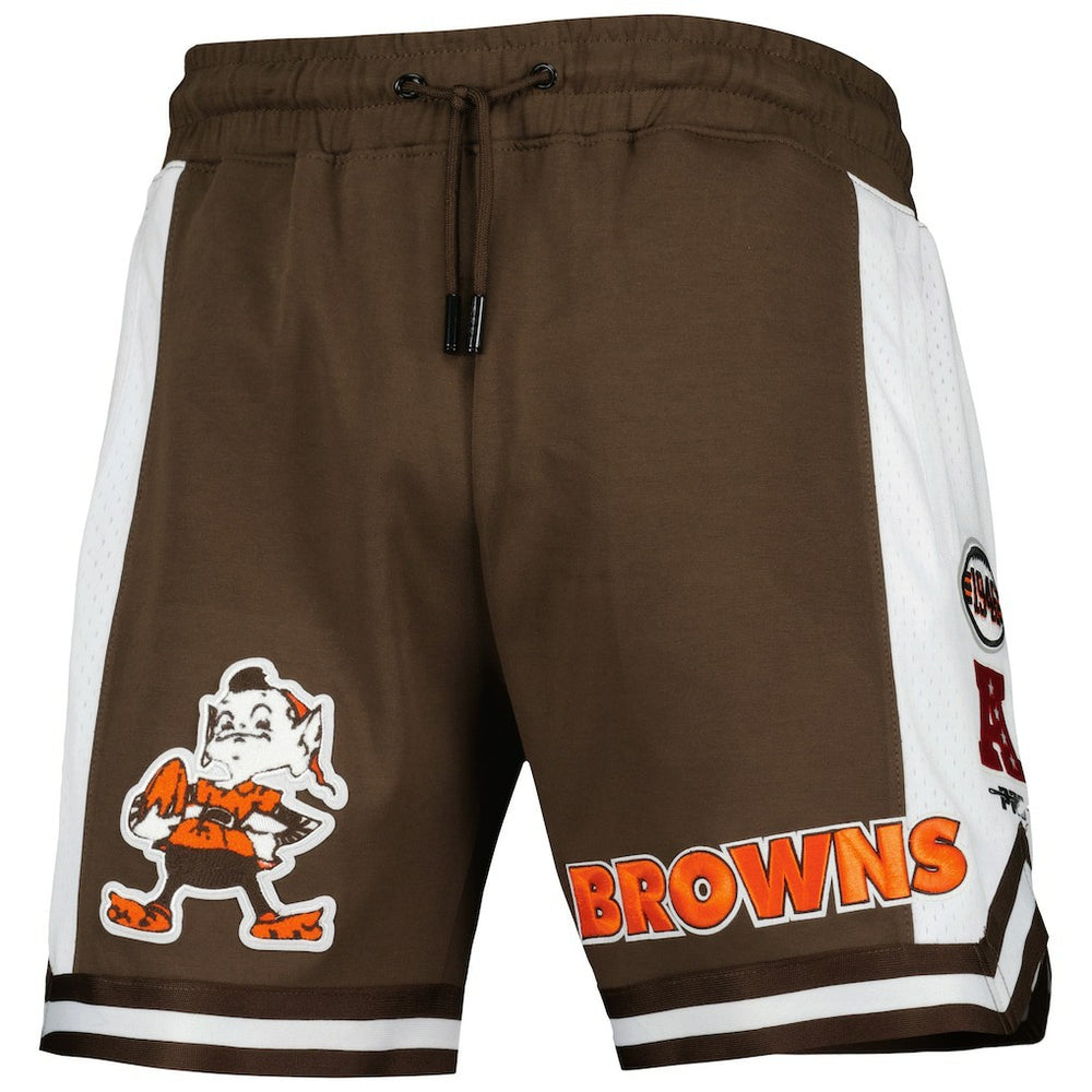 Cleveland Browns Pro Standard Retro Classic 2.0 Shorts - Brown outlet