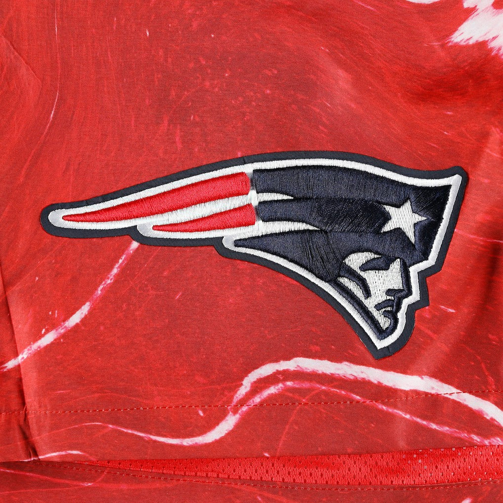 New England Patriots Pro Standard Allover Marble Print Shorts - Red on sale