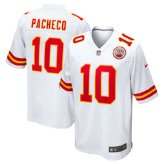 Isiah Pacheco Kansas City Chiefs Away Game Player Jersey - White cheap