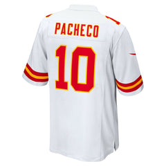 Isiah Pacheco Kansas City Chiefs Away Game Player Jersey - White cheap