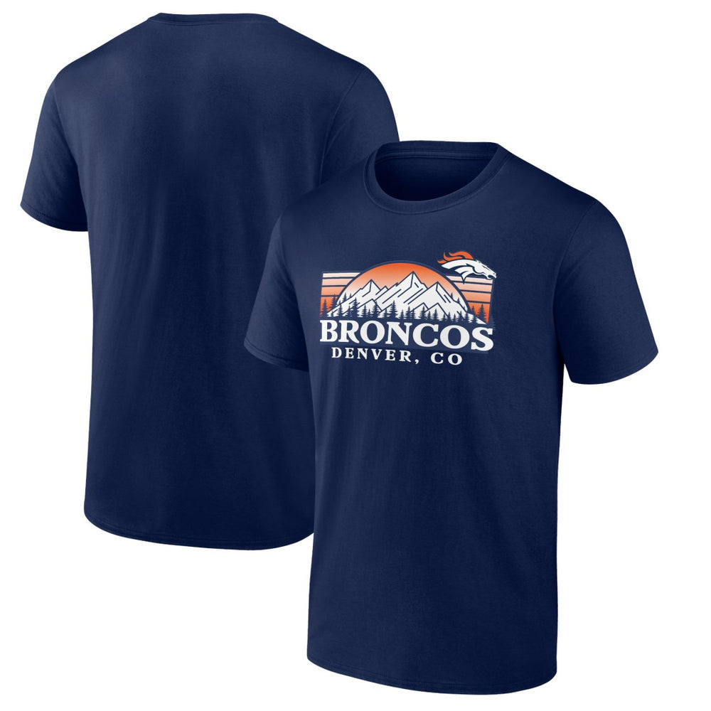 Denver Broncos Route Runner T-Shirt - Navy sale