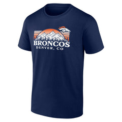 Denver Broncos Route Runner T-Shirt - Navy sale