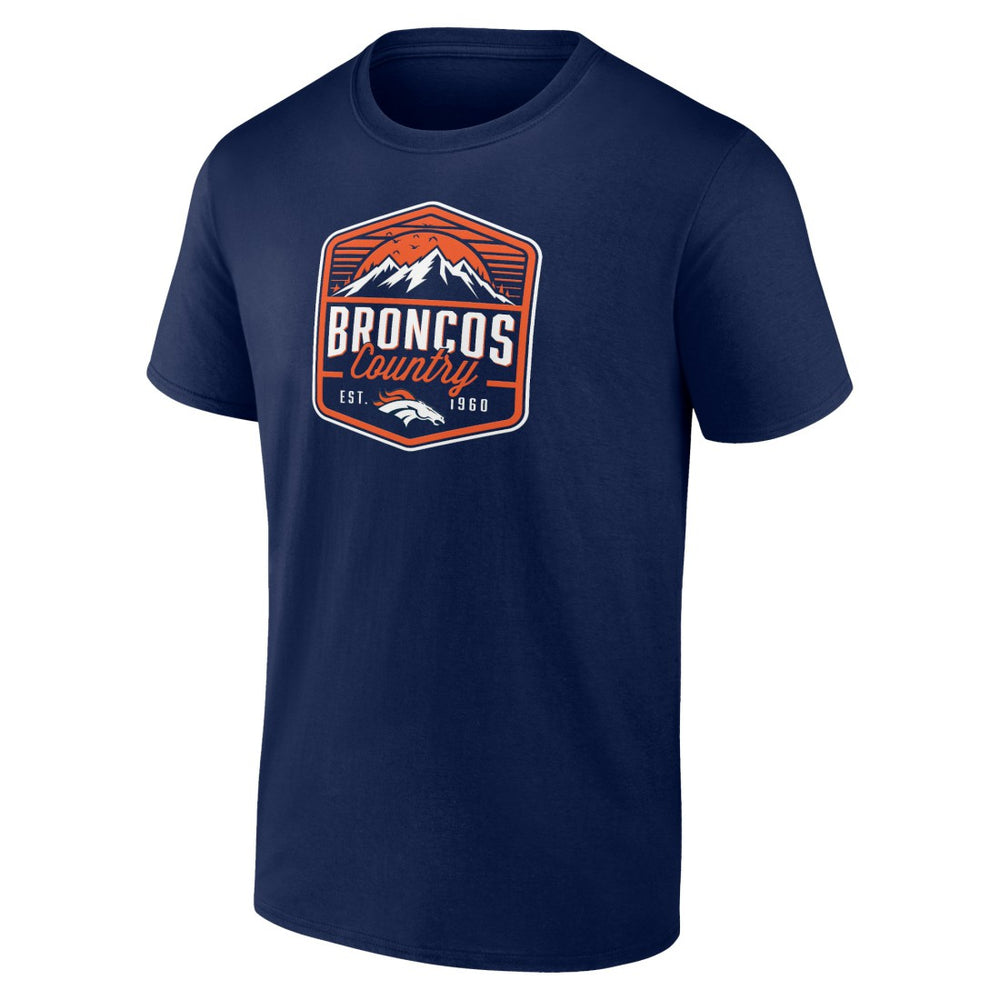 Denver Broncos Open Receiver T-Shirt - Navy sale
