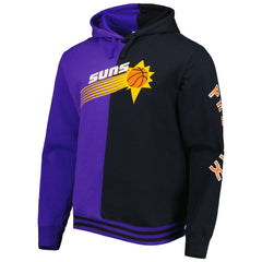 Phoenix Suns Hardwood Classics Split Pullover Hoodie - Purple/Black discount