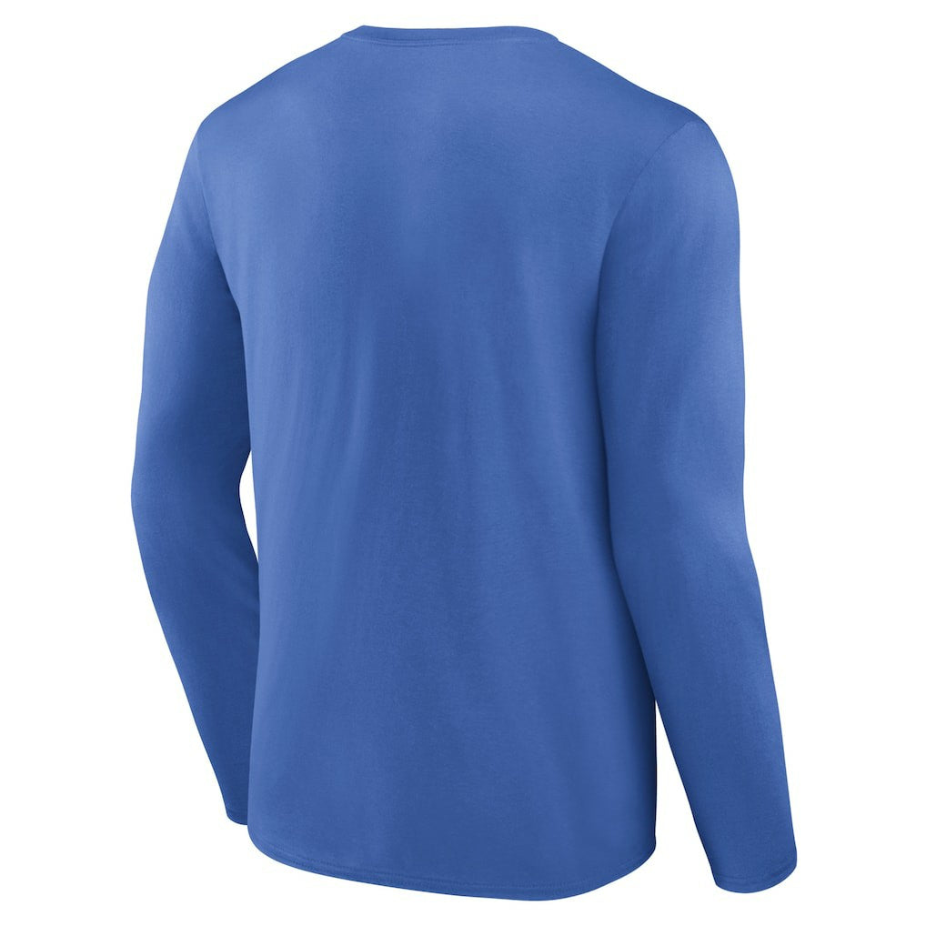 Oklahoma City Thunder Gradient Logo Long Sleeve T-Shirt - Blue for sale