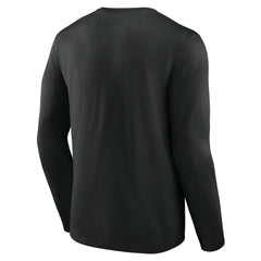 Portland Trail Blazers Gradient Logo Long Sleeve T-Shirt - Black outlet