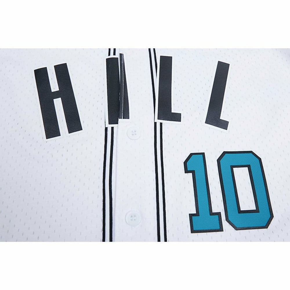 Tyreek Hill Miami Dolphins Pro Standard Mesh Baseball Button-Up T-Shirt - White sale