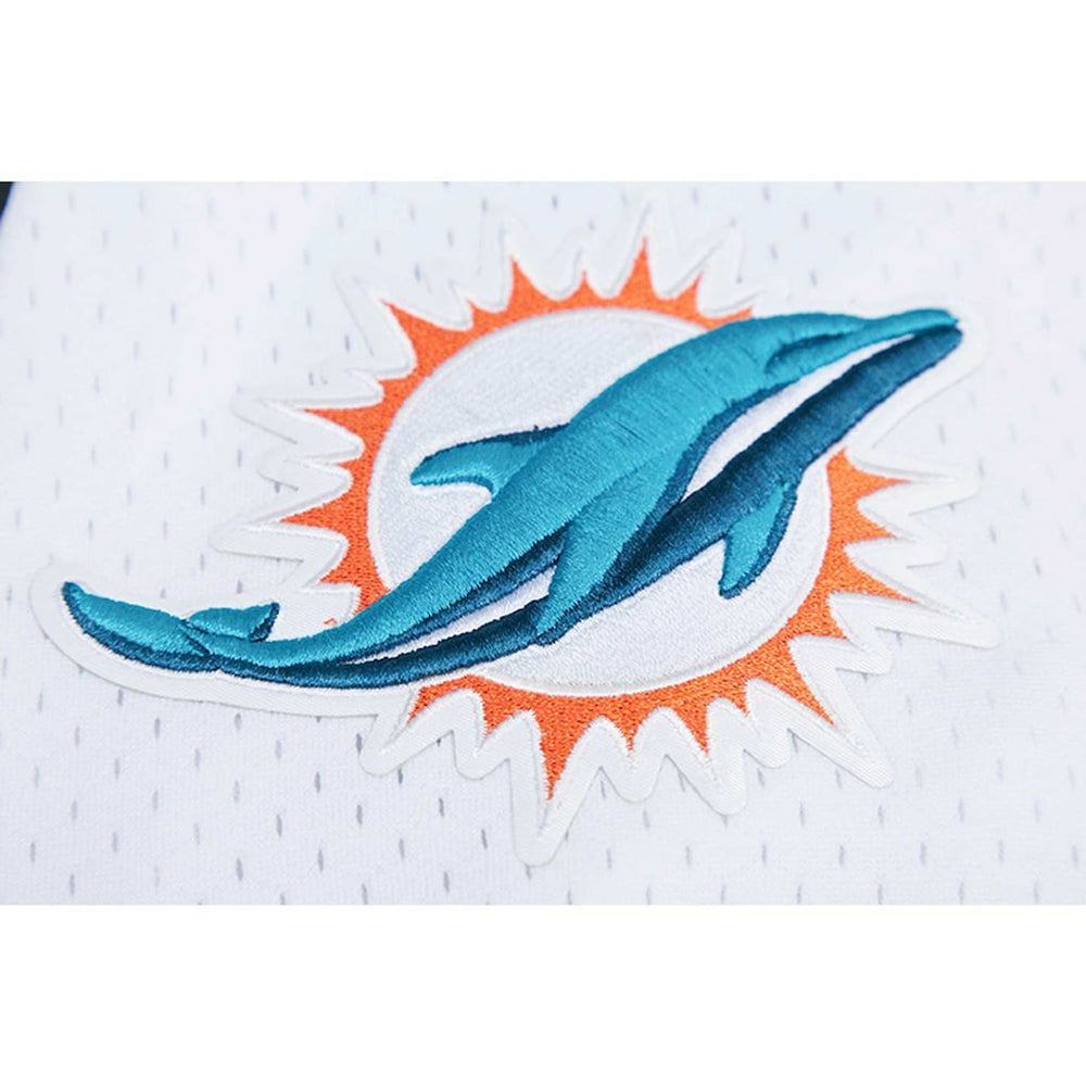 Tyreek Hill Miami Dolphins Pro Standard Mesh Baseball Button-Up T-Shirt - White sale