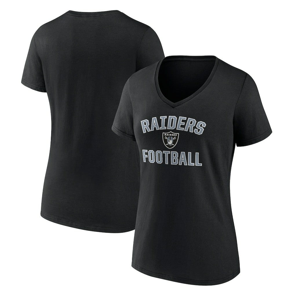 Las Vegas Raiders Victory Arch V-Neck T-Shirt - Black cheap