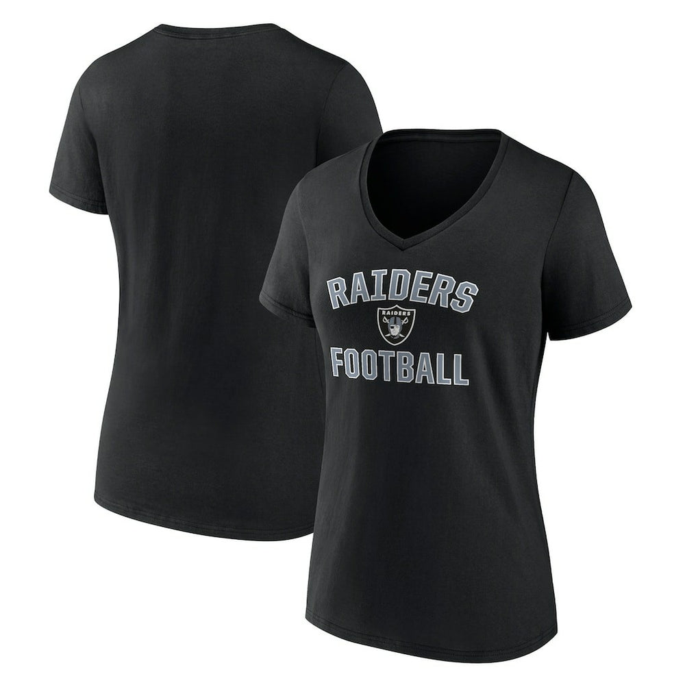 Las Vegas Raiders Victory Arch V-Neck T-Shirt - Black cheap
