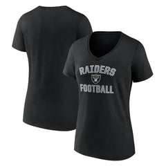 Las Vegas Raiders Victory Arch V-Neck T-Shirt - Black cheap