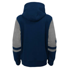 Dallas Cowboys Youth Colorblock Full-Zip Hoodie - Navy outlet