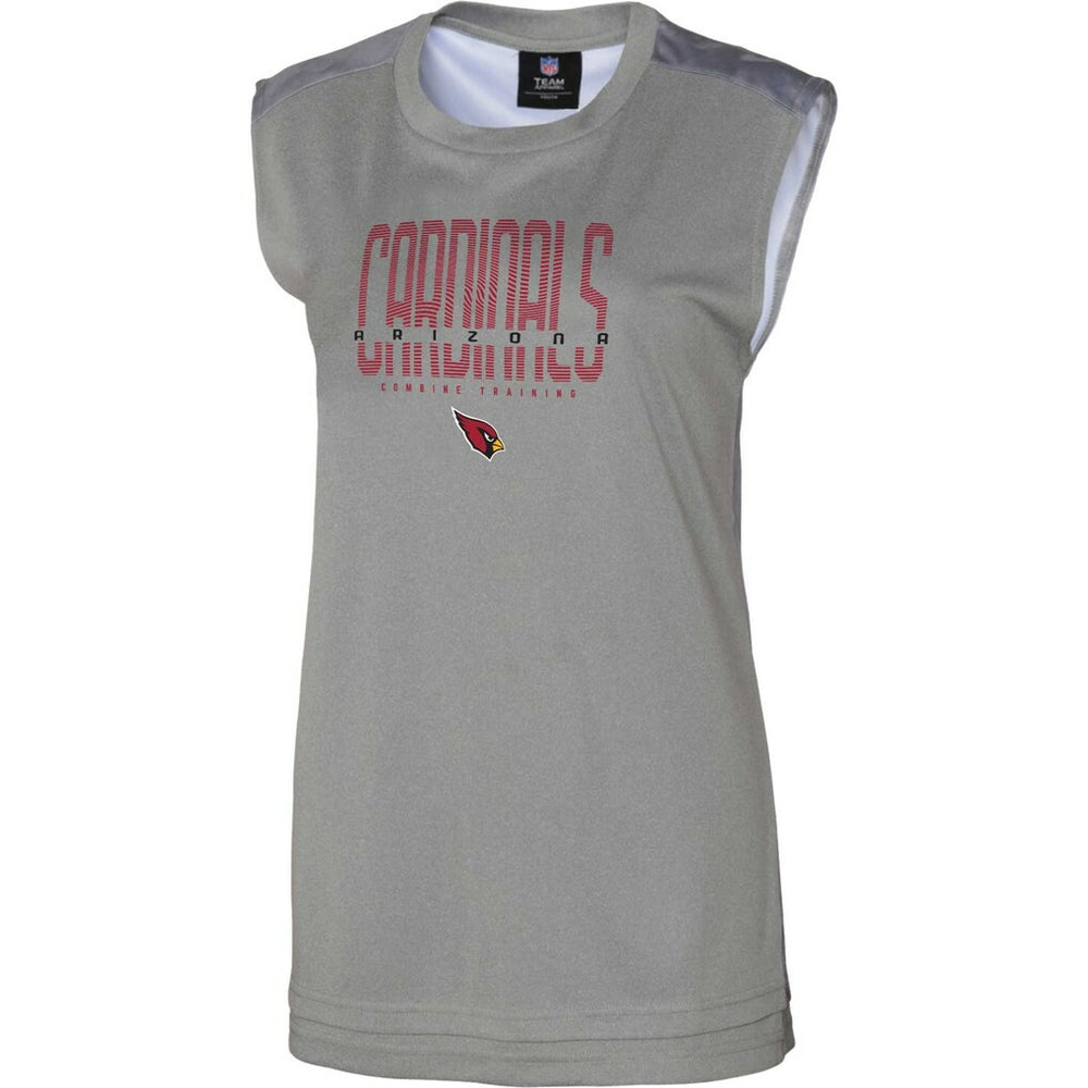 Arizona Cardinals Women's No Sweat Tank Top - Gray sale