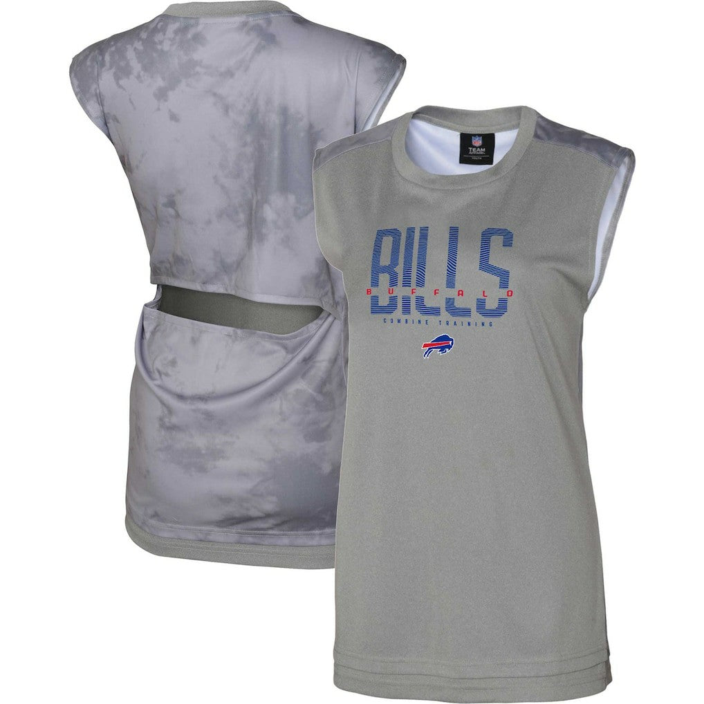 Buffalo Bills Women's No Sweat Tank Top - Gray for sale