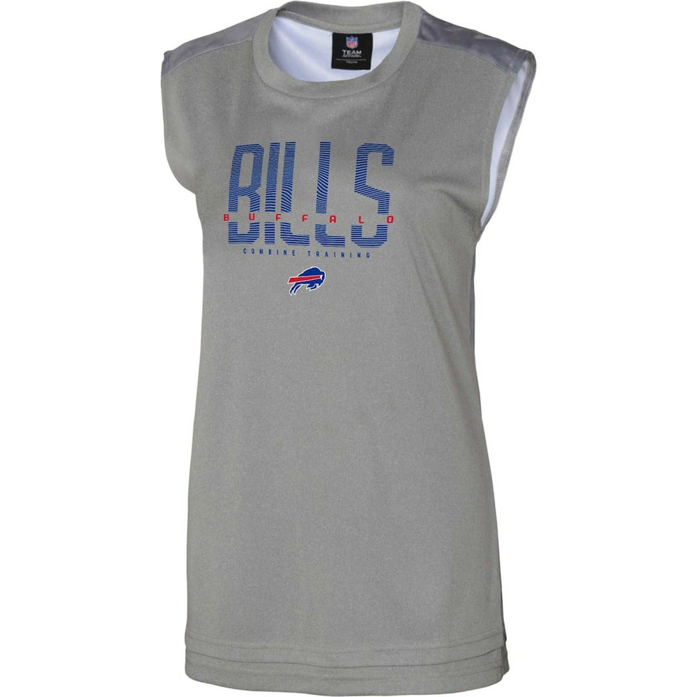 Buffalo Bills Women's No Sweat Tank Top - Gray for sale