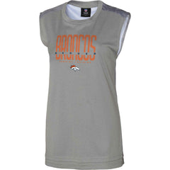 Denver Broncos Women's No Sweat Tank Top - Gray online