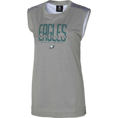 Philadelphia Eagles Women's No Sweat Tank Top - Gray for sale
