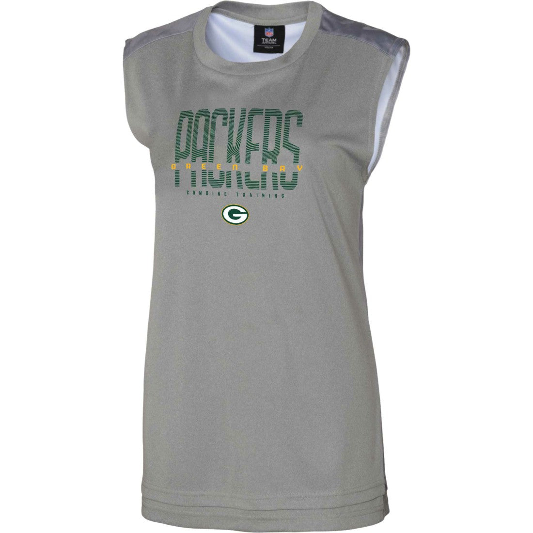 Green Bay Packers Women's No Sweat Tank Top - Gray discount