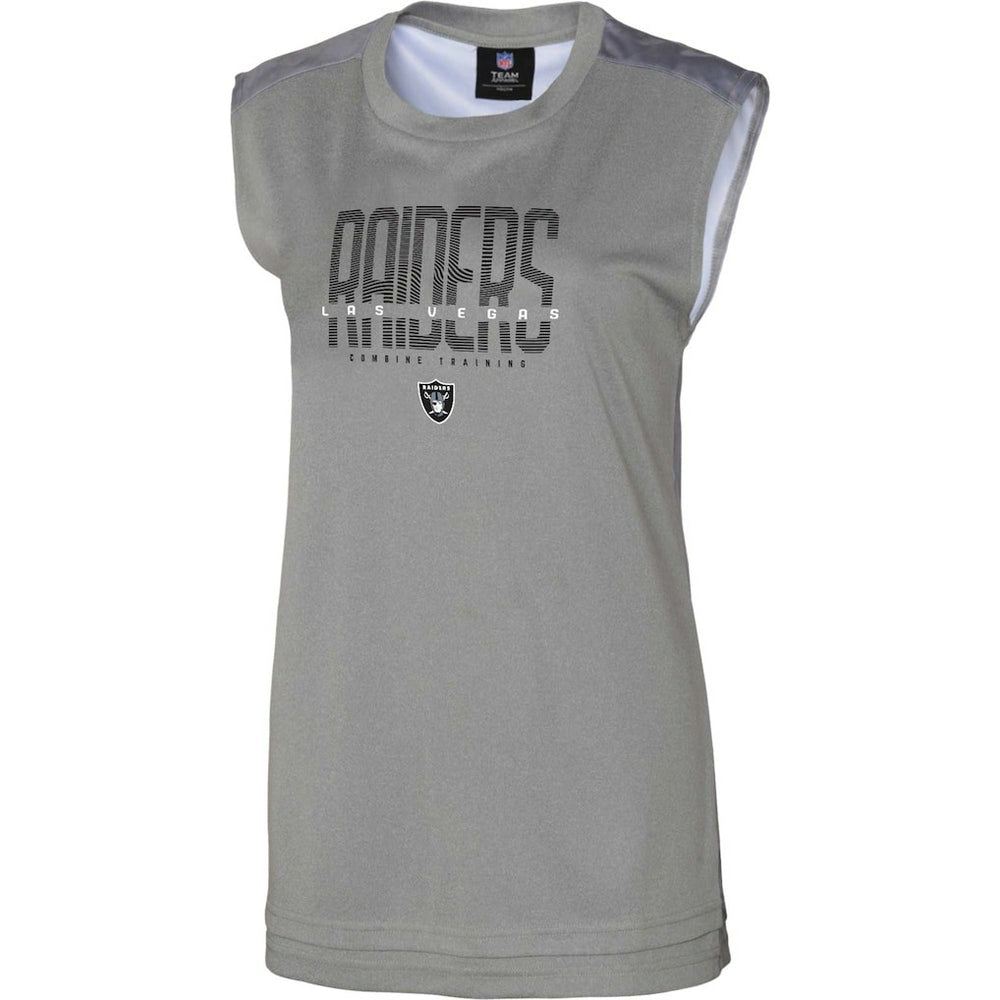 Las Vegas Raiders Women's No Sweat Tank Top - Gray outlet