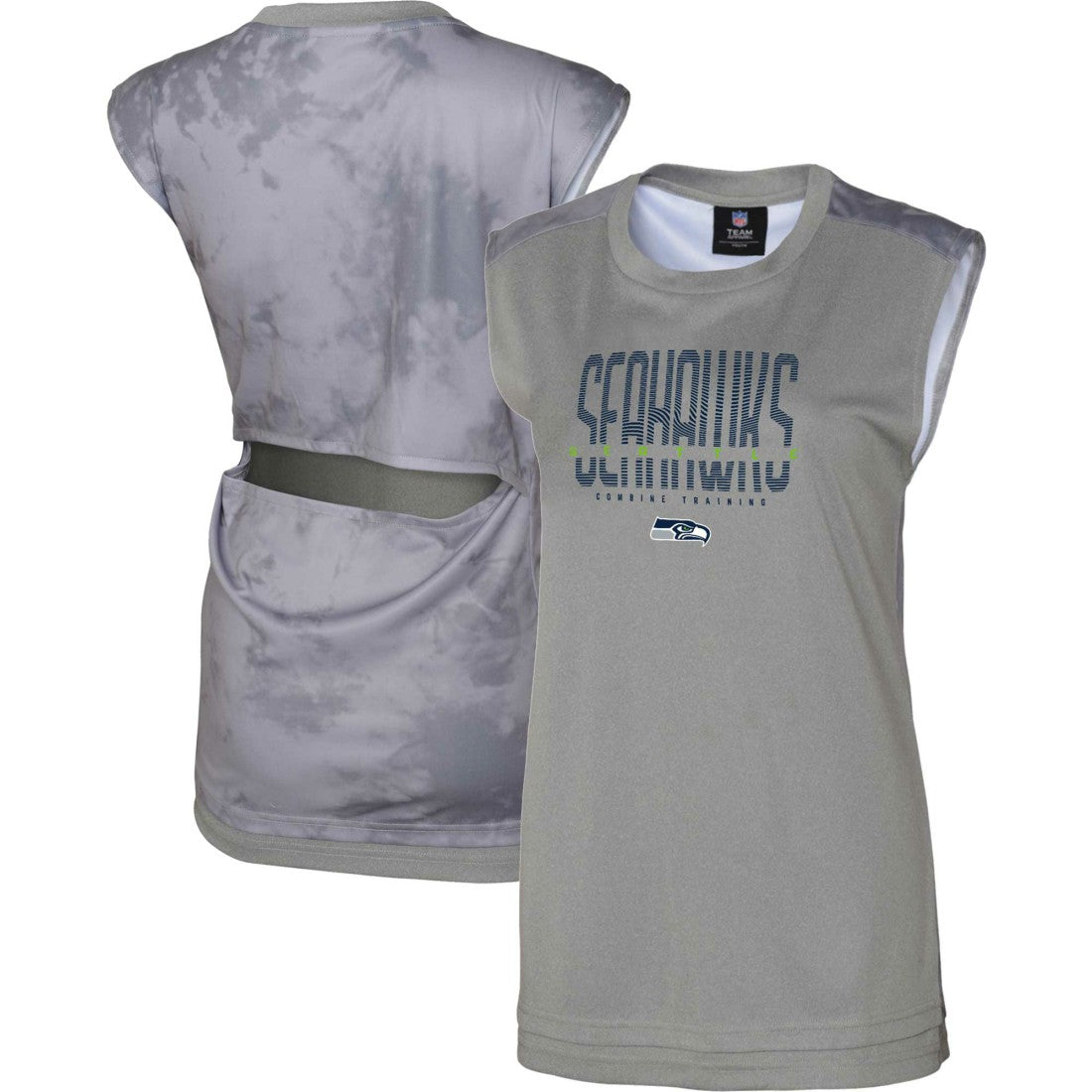 Seattle Seahawks Women's No Sweat Tank Top - Gray cheap