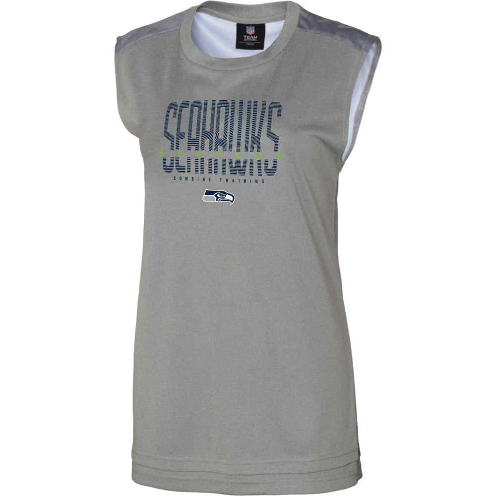 Seattle Seahawks Women's No Sweat Tank Top - Gray cheap