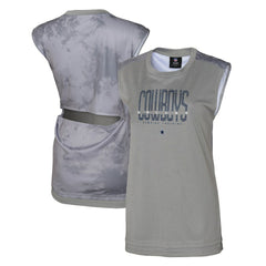 Dallas Cowboys Women's No Sweat Tank Top - Gray sale