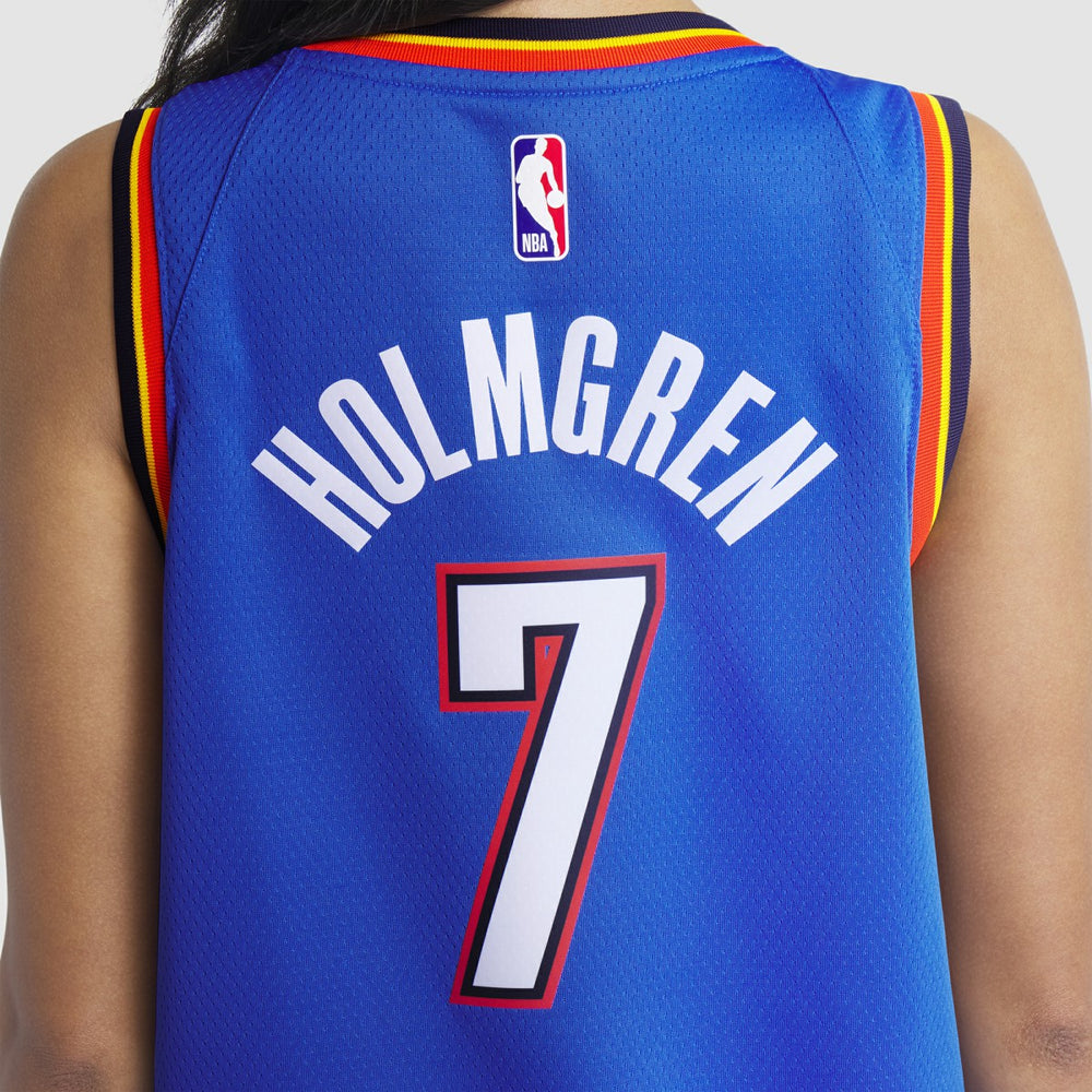 Chet Holmgren Oklahoma City Thunder Unisex 2022 NBA Draft First Round Pick Player Swingman Jersey - Icon Edition - Blue sale