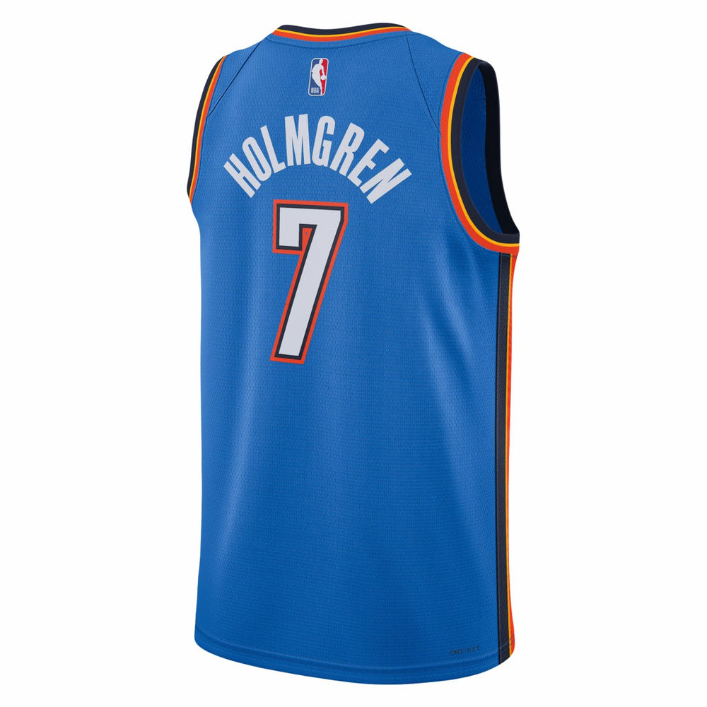 Chet Holmgren Oklahoma City Thunder Unisex 2022 NBA Draft First Round Pick Player Swingman Jersey - Icon Edition - Blue sale