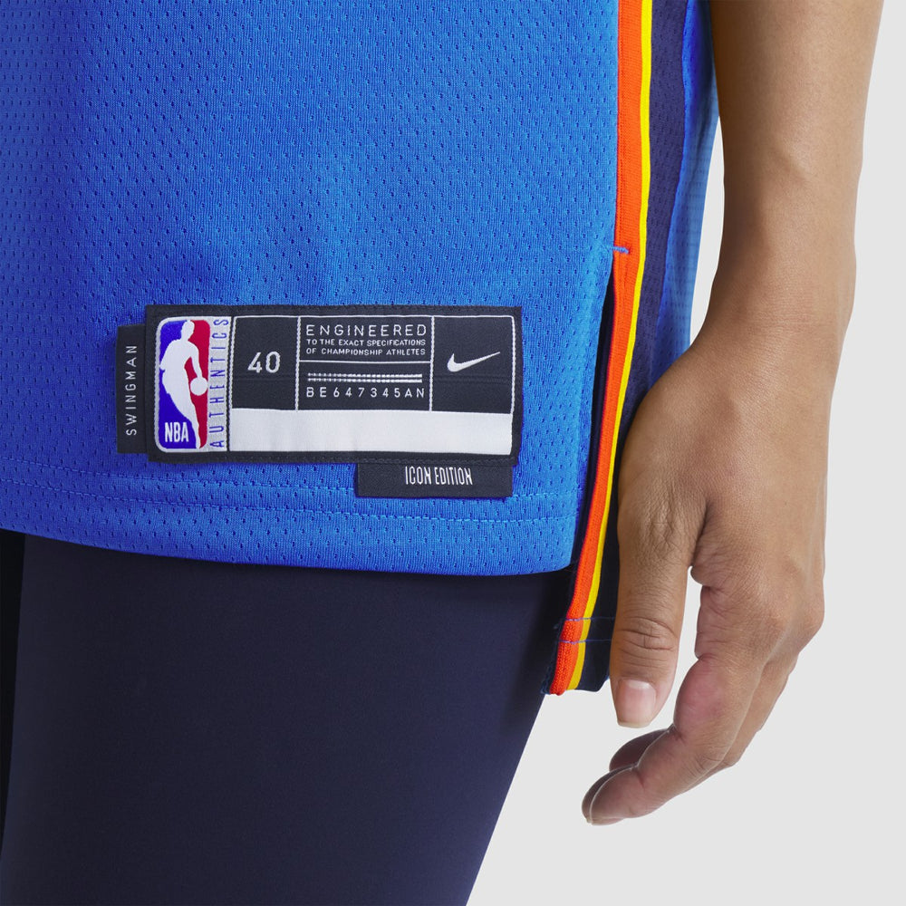 Chet Holmgren Oklahoma City Thunder Unisex 2022 NBA Draft First Round Pick Player Swingman Jersey - Icon Edition - Blue sale