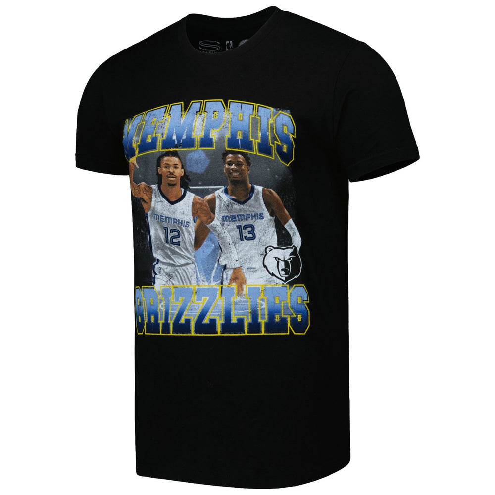 Ja Morant & Jaren Jackson Jr. Memphis Grizzlies Stadium Essentials Unisex Player Duo T-Shirt - Black cheap