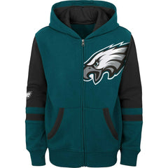 Philadelphia Eagles Preschool Stadium Color Block Full-Zip Hoodie - Green on sale