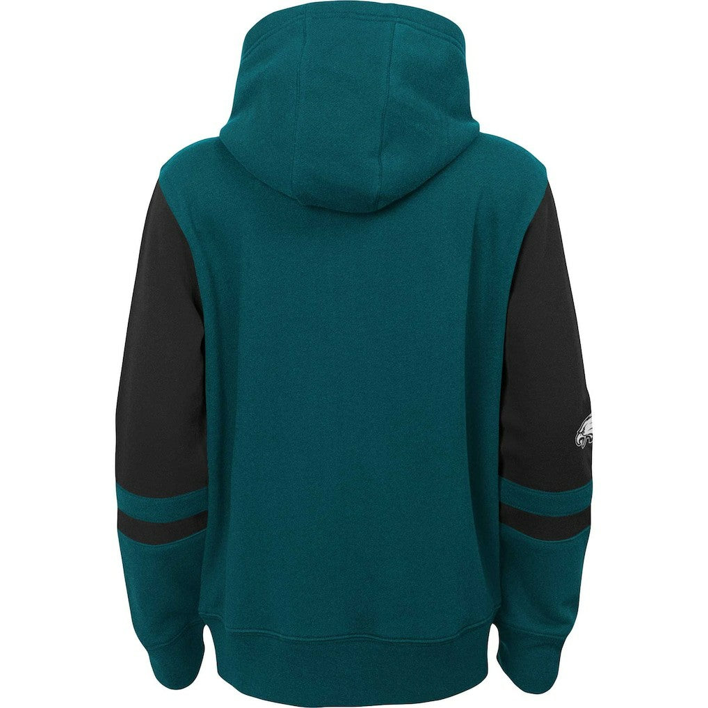 Philadelphia Eagles Preschool Stadium Color Block Full-Zip Hoodie - Green on sale