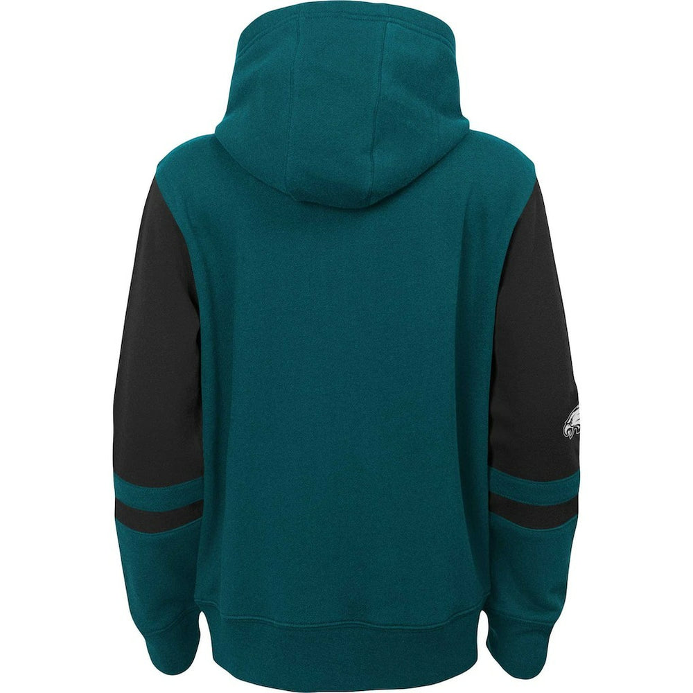 Philadelphia Eagles Preschool Stadium Color Block Full-Zip Hoodie - Green on sale