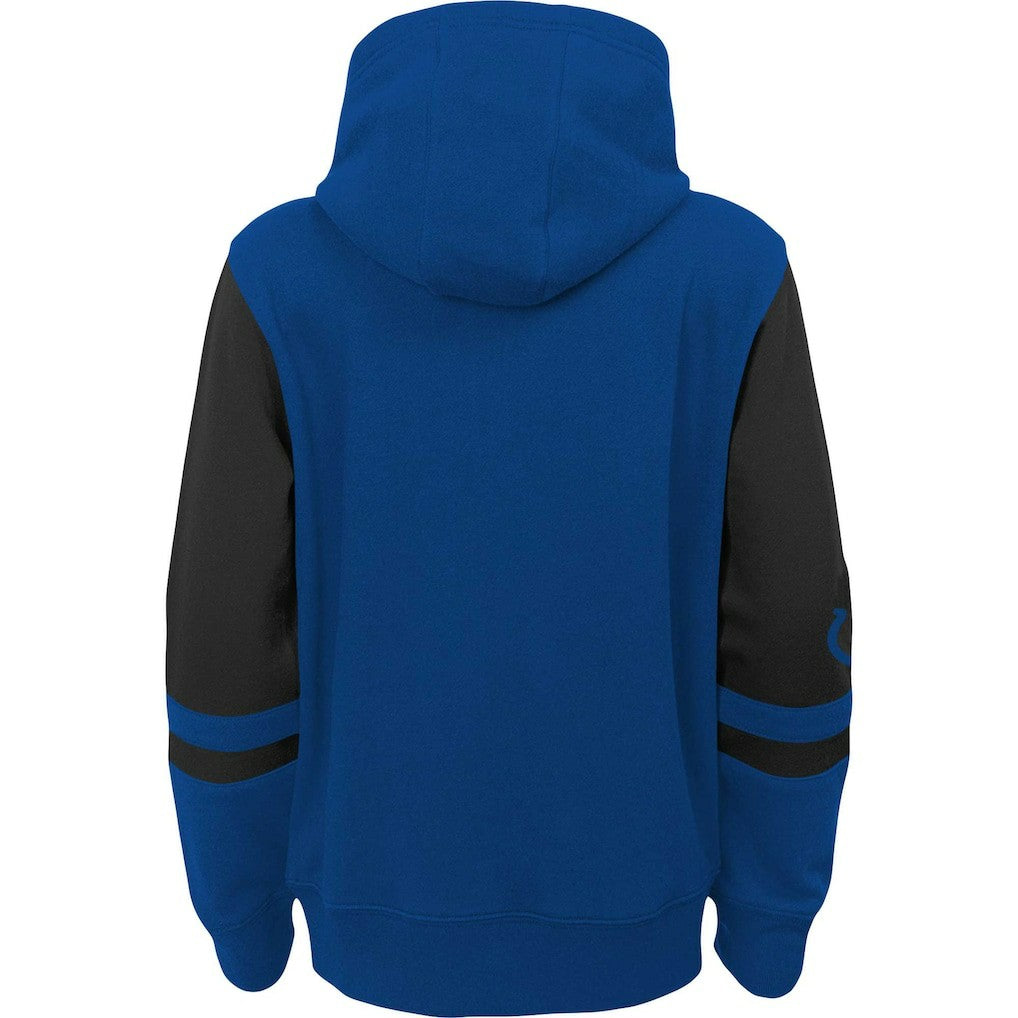 Indianapolis Colts Youth Colorblock Full-Zip Hoodie - Royal online