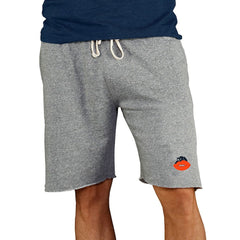 Chicago Bears Concepts Sport Throwback Logo Mainstream Terry Shorts - Gray outlet