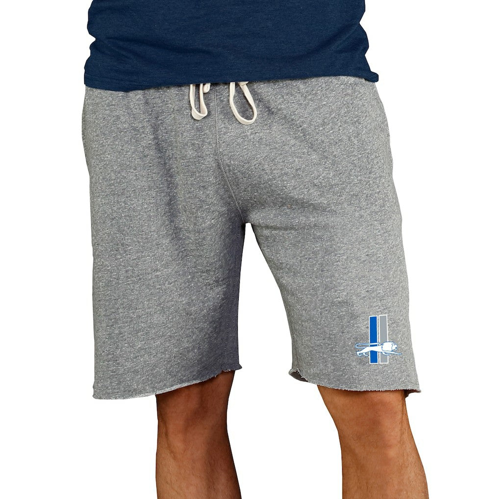 Detroit Lions Concepts Sport Throwback Logo Mainstream Terry Shorts - Gray outlet