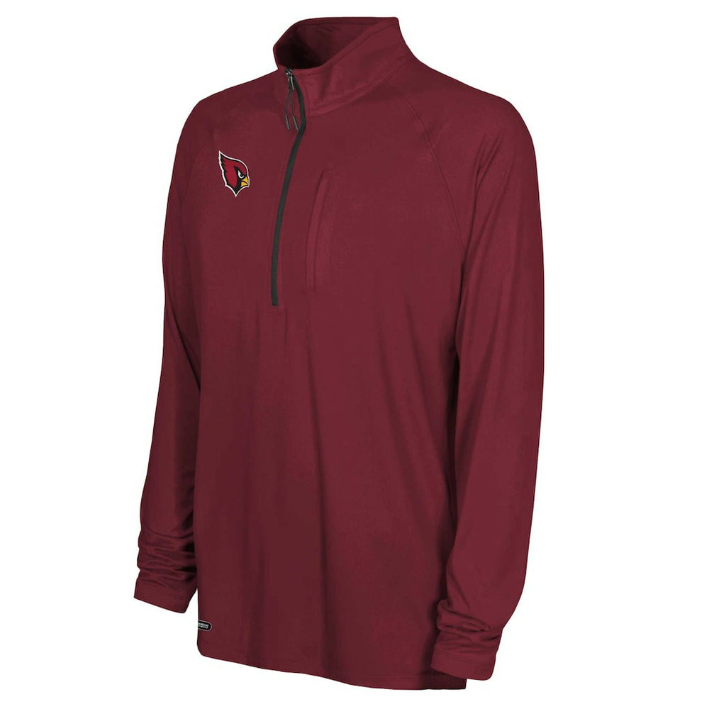 Arizona Cardinals Combine Authentic Raglan Quarter-Zip Top - Cardinal online