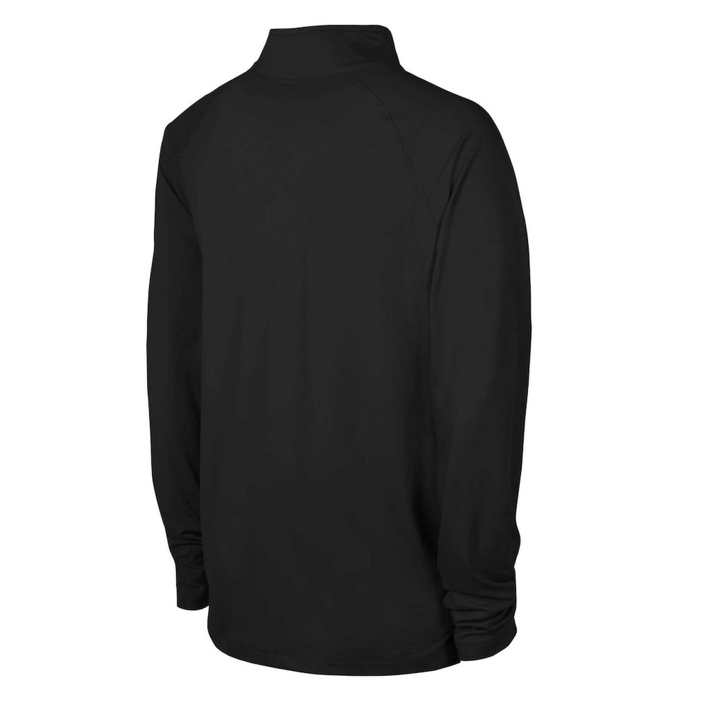 Las Vegas Raiders Combine Authentic Raglan Quarter-Zip Top - Black online