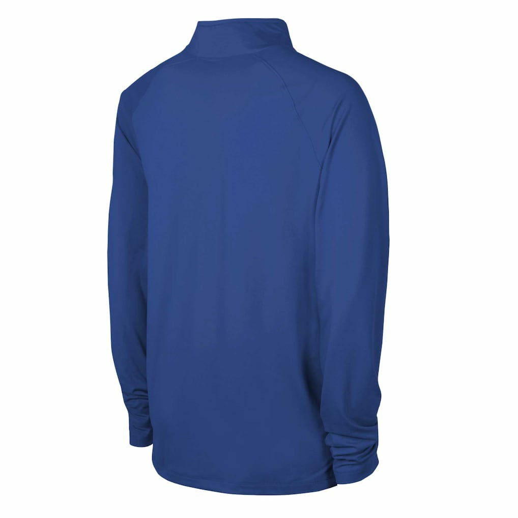 Los Angeles Rams Combine Authentic Raglan Quarter-Zip Top - Royal outlet