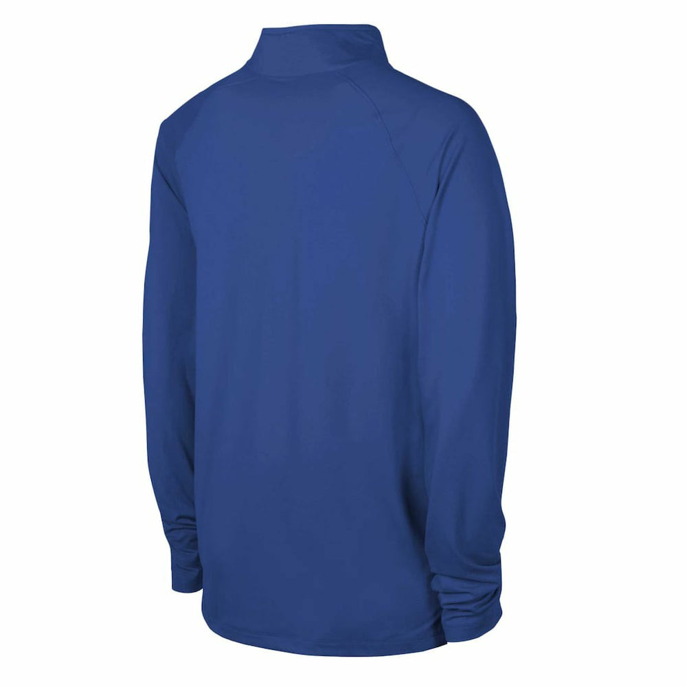 Los Angeles Rams Combine Authentic Raglan Quarter-Zip Top - Royal outlet