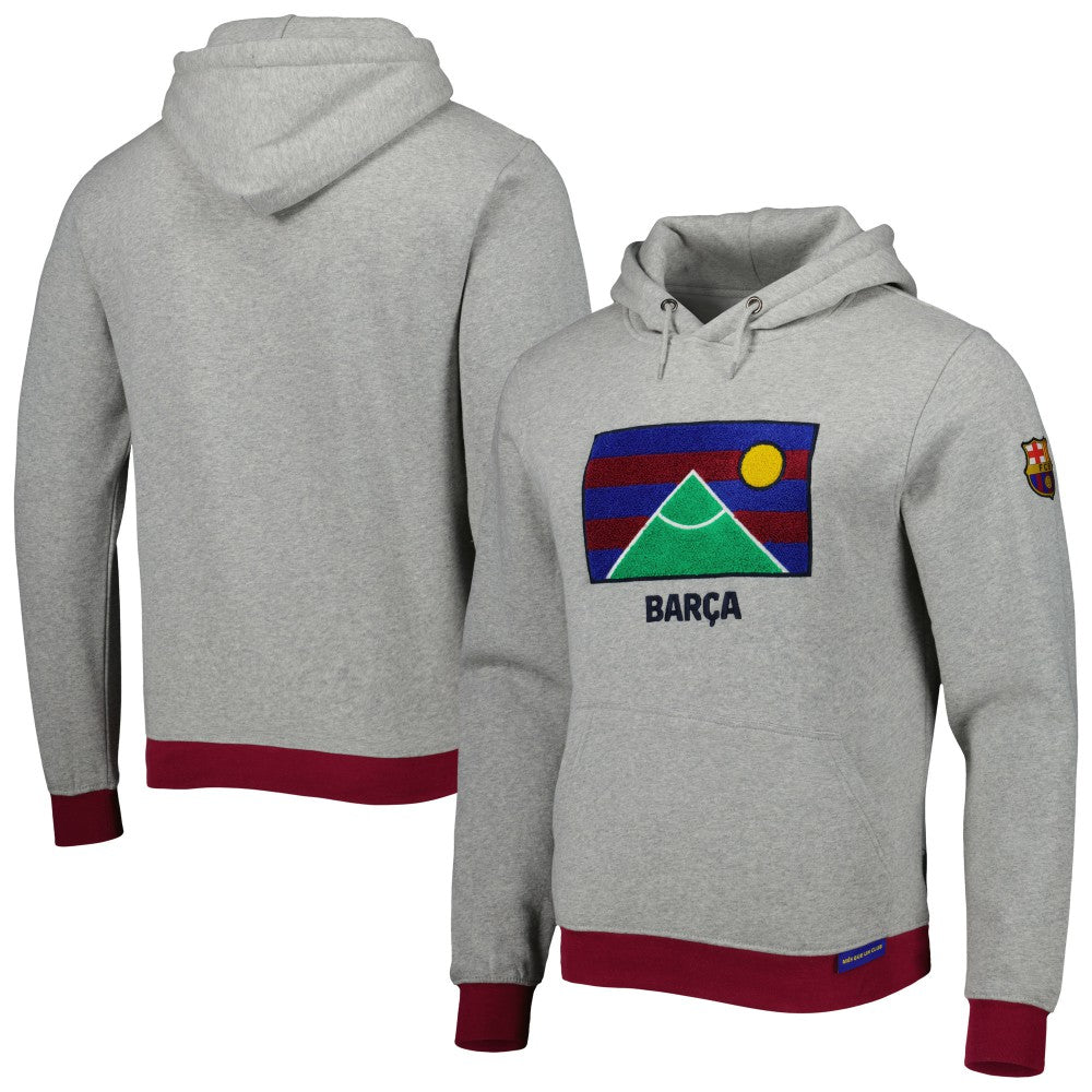 Barcelona Lifestyle Pullover Hoodie - Heather Gray online