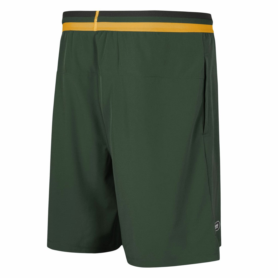 Green Bay Packers Cool Down Tri-Color Elastic Training Shorts - Green sale