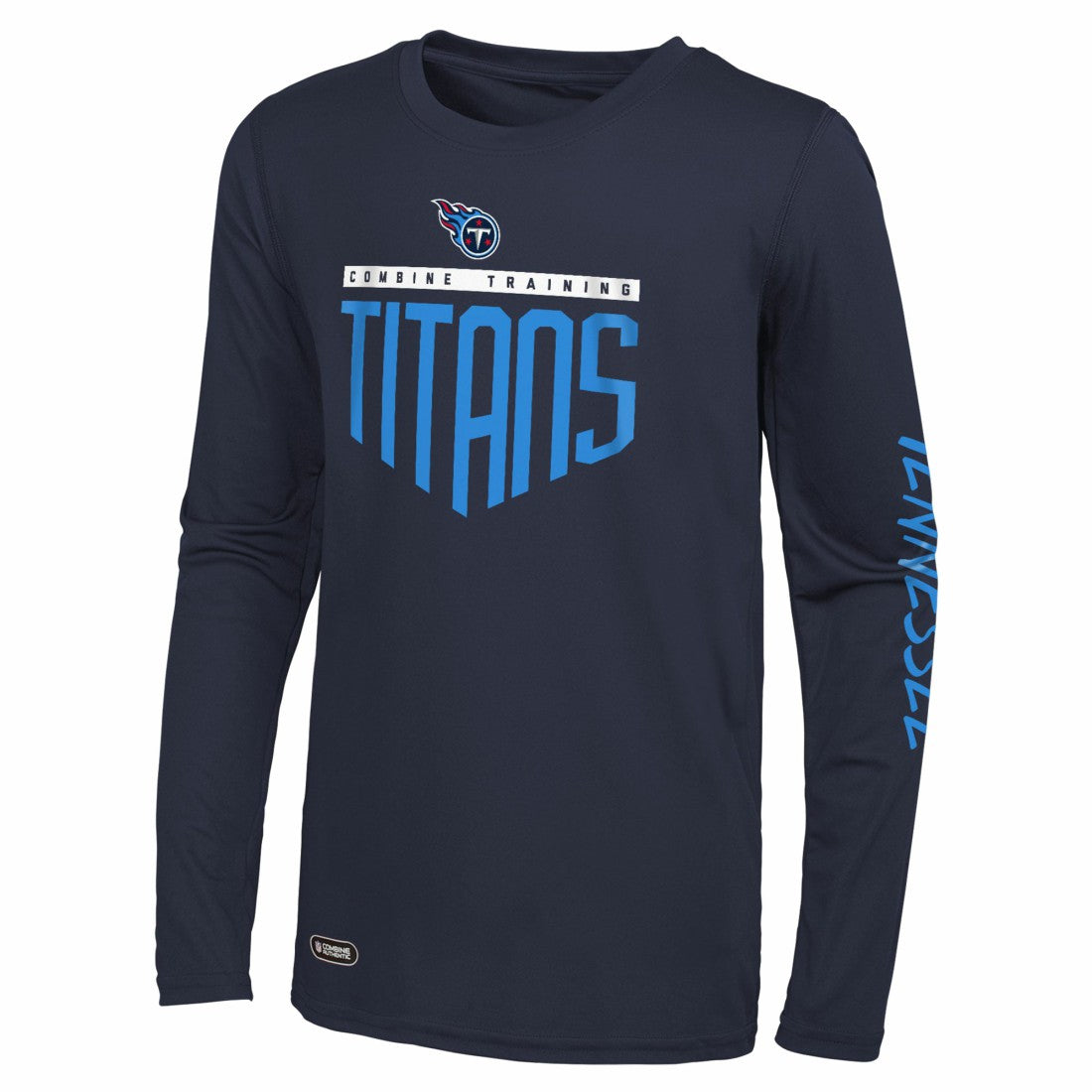 Tennessee Titans Impact Long Sleeve T-Shirt - Navy for sale