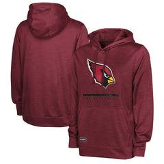 Arizona Cardinals Speed Drill Streak Pullover Hoodie - Cardinal for sale