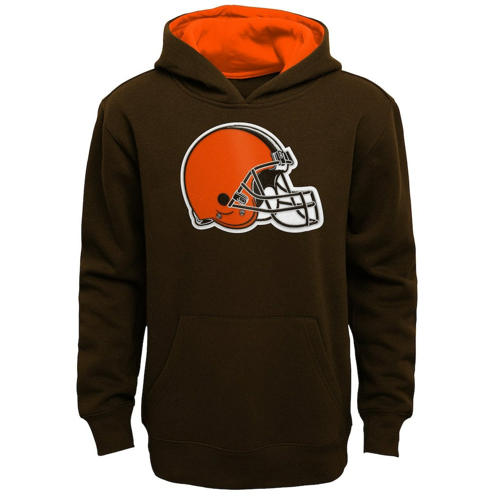 Cleveland Browns Outerstuff Preschool Prime Pullover Hoodie - Brown outlet