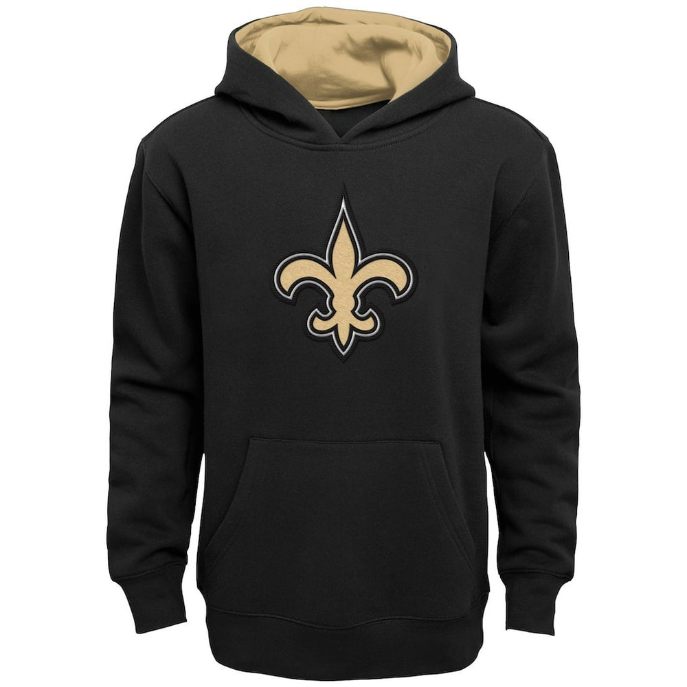 New Orleans Saints Outerstuff Preschool Prime Pullover Hoodie - Black outlet