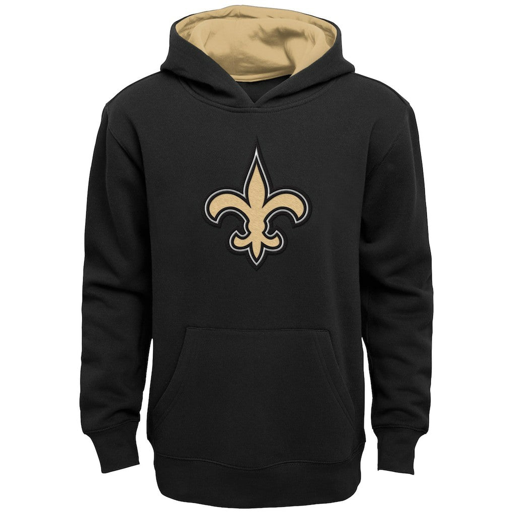 New Orleans Saints Outerstuff Preschool Prime Pullover Hoodie - Black outlet