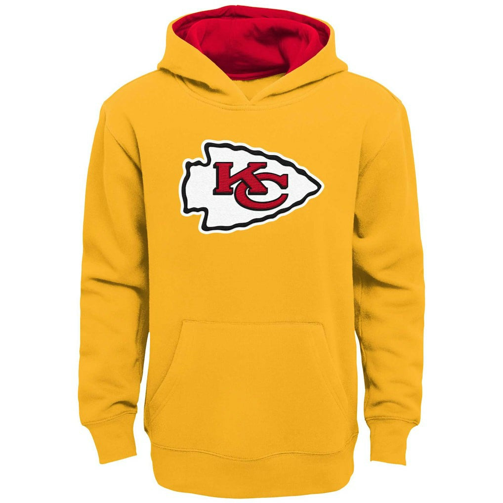 Kansas City Chiefs Youth Prime Pullover Hoodie - Gold outlet