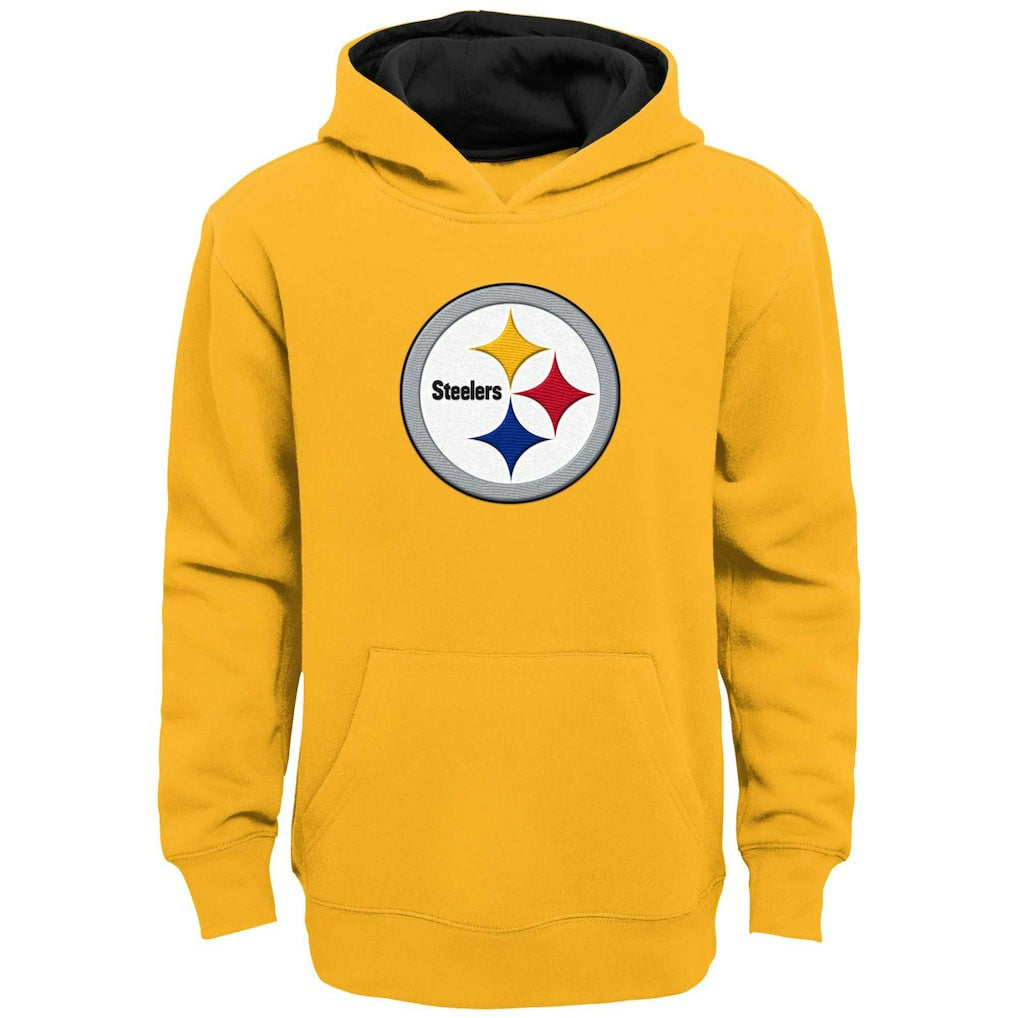Pittsburgh Steelers Youth Prime Pullover Hoodie - Gold sale